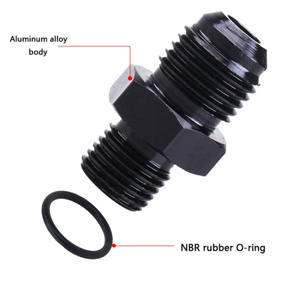 Cross-border car modified fuel tank oil pump adapter universal AN6 AN8 AN10 to AN to M14/M16 (Digər kuzov və aksesuarlar)