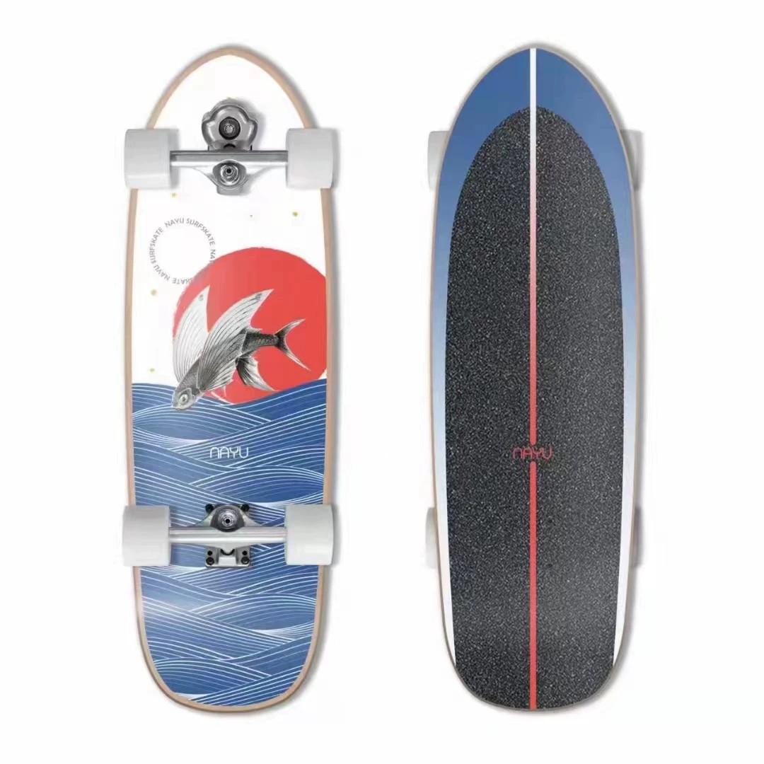 Nayu Land Surfboard, No-Push-Apart Professional Skateboard for Beginners, Ski Practice Board, Simulated Surfboard