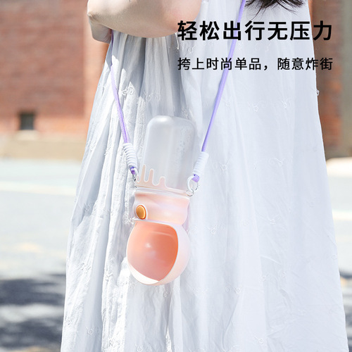 Dog outdoor water cup, pet drinking water, feeding tumbler, portable water cup for walking the dog, folding kettle, cross-border