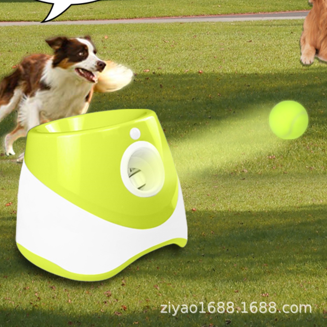 Pelota especial para perros para masticar, pelota de tenis de 48 mm para lanzar al aire libre para entrenamiento, ejercicio y juego, pelota de juguete para perros de tamaño mediano
