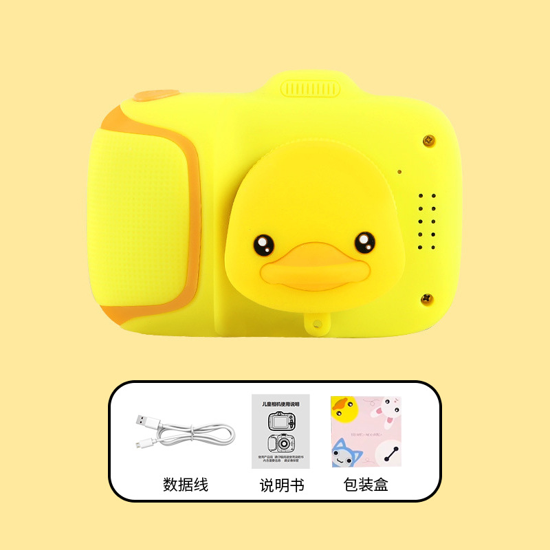 Cámara Digital Infantil Animada Plástico ABS Grabación de Video, Juegos Integrados para Niños y Estudiantes