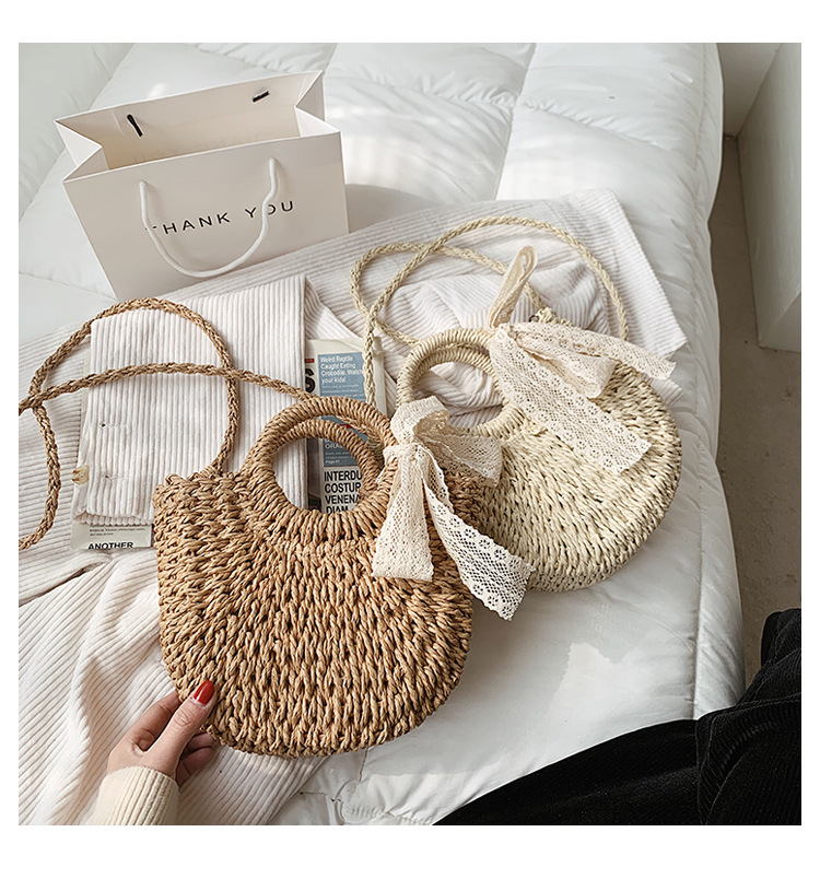 New Simple Fashion Woven Handbag display picture 41