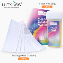 OEM支装手蜡蜜蜡脱毛蜡条糖蜡支装滚轮美容快捷净肤waxkiss除毛