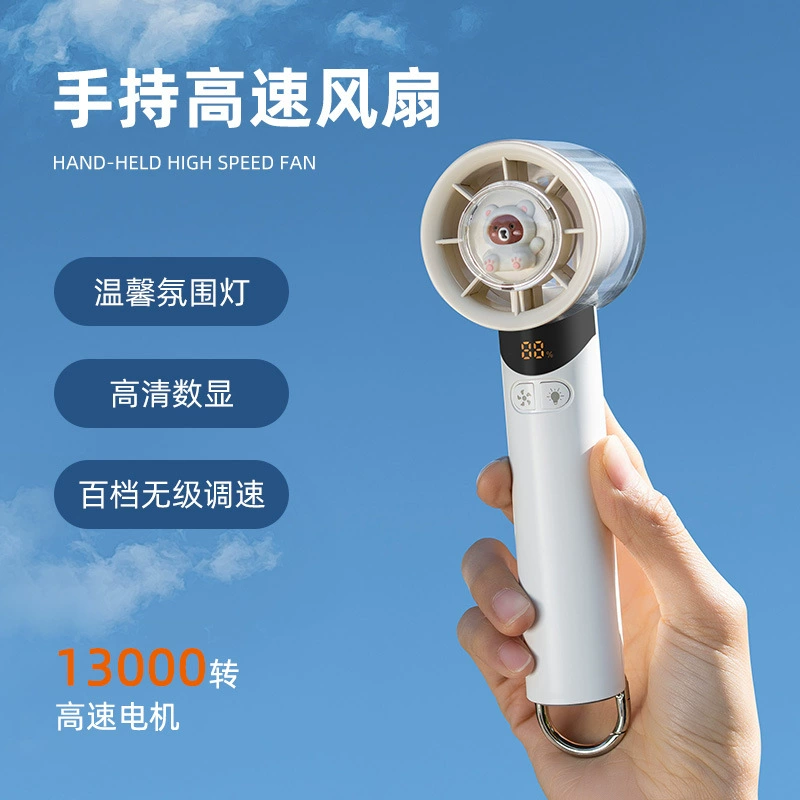 High speed handheld air fan, new collection