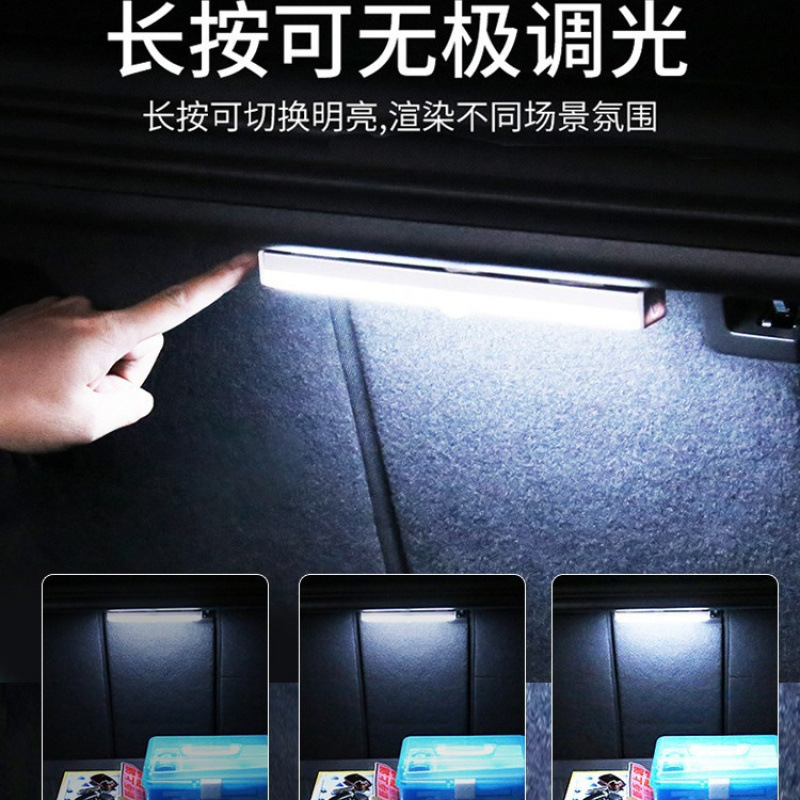 Auto LED iluminación táctil luz de lectura luz de techo luz de emergencia mini luz nocturna luz interior luz del maletero image 4