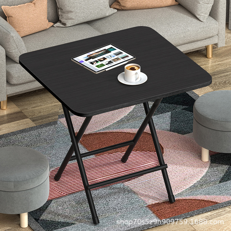 Mesa plegable simple mesa de comedor dormitorio plegable casa de alquiler mesa pequeña cabina de niñas