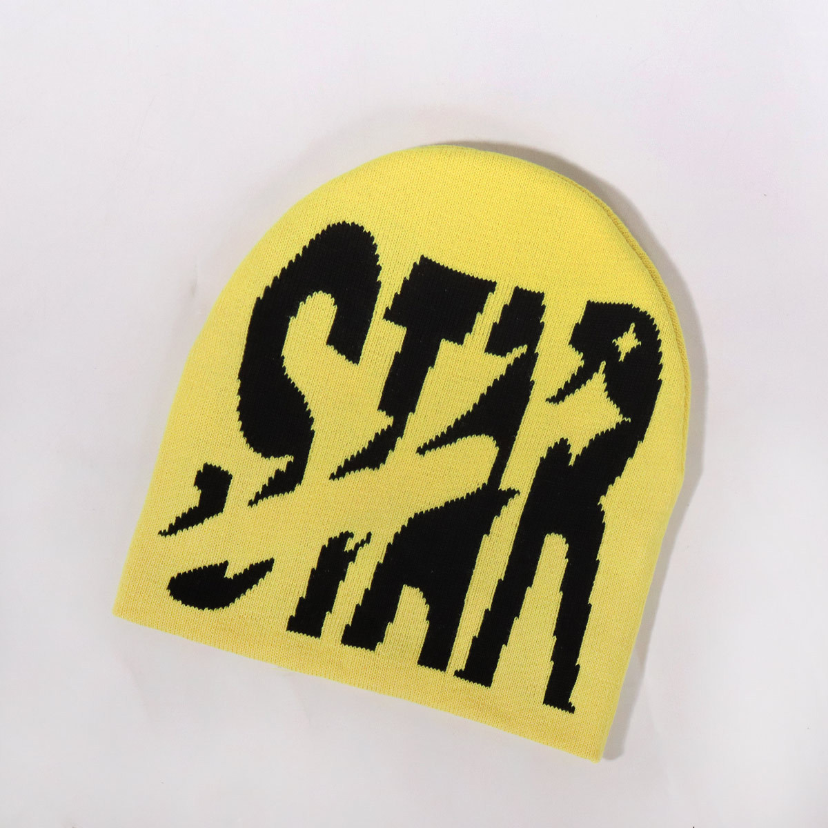 Alphabet Jacquard Strickmütze Trend Y2K Persönlichkeit lässig Kaltmütze Warme Kaltmütze_voghion.com