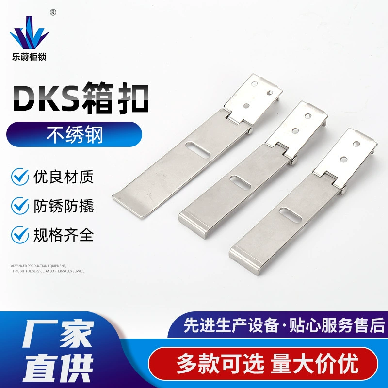 Пряжка коробки DKS из нержавеющей стали-1-2, замок двери шкафа, дверная пряжка, замок, скрытый замок, механическая пряжка, замок, скрытая пряжка