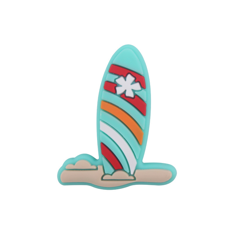 Bebé suministros de dibujos animados de silicona cohete pequeño mordedor creativo DIY bebé mordida pegamento molar anti-gota cadena Accesorios