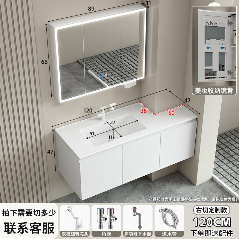 Ángulo cortado panal de abeja gabinete de baño cerámica integral lavabo de forma especial tamaño de inodoro envase lavabo de columna de tubo