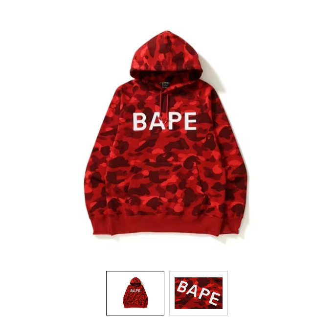 Japanese fashion camouflage ape head letters BAPE printed terry hoodie men and women with pullover sweater wholesale Japanese fashion camouflage ape head letters BAPE printed terry hoodie men and women with pullover sweater wholesale