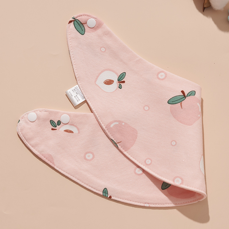 Pink peach [crescent bib]