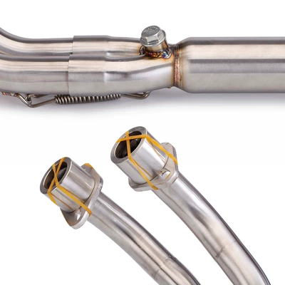 installation 2017-2022 — Motorcycle exhaust pipe