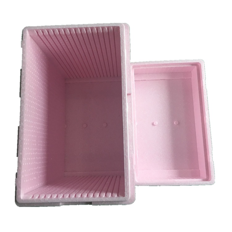 epp发泡粉红色抗静电源头厂定制非标一体成型制品耐腐蚀泡沫颗粒