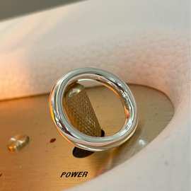 G6.5克个性气质食指戒指女ins潮简约素圈戒指指环好搭配日常P20/3