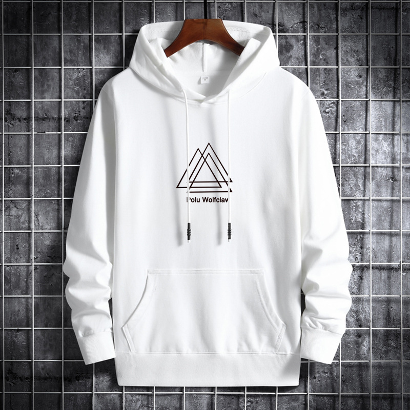 Suéter con capucha para hombre 2023 Otoño Nuevo estilo coreano de moda primavera y otoño ins capa superior suelta a juego