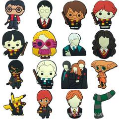 American drama college cross-border croc shoe buckle shoe plastic shoe flowers hole shoes DIY accessories shoe buckle decoration sticker