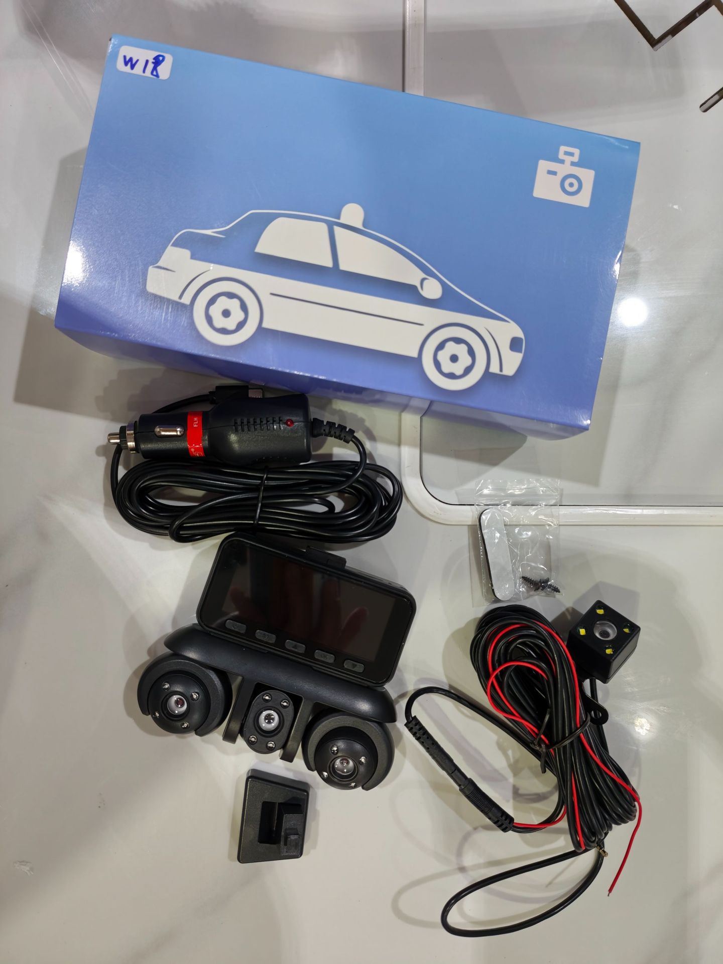 W18-5 Lens Dashcam 3.16-inch 1080P Five-Channel Camera Manufacturer's Best-Selling Product for Foreign Trade and E-commerce on Amazon