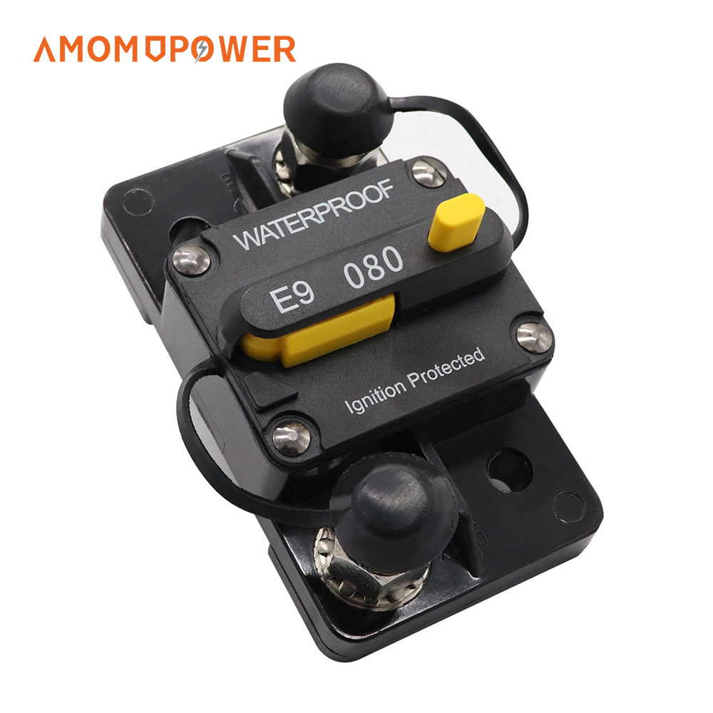 80A船舶游艇台湾品质手动复位带切换开关断路保护器防水断路器