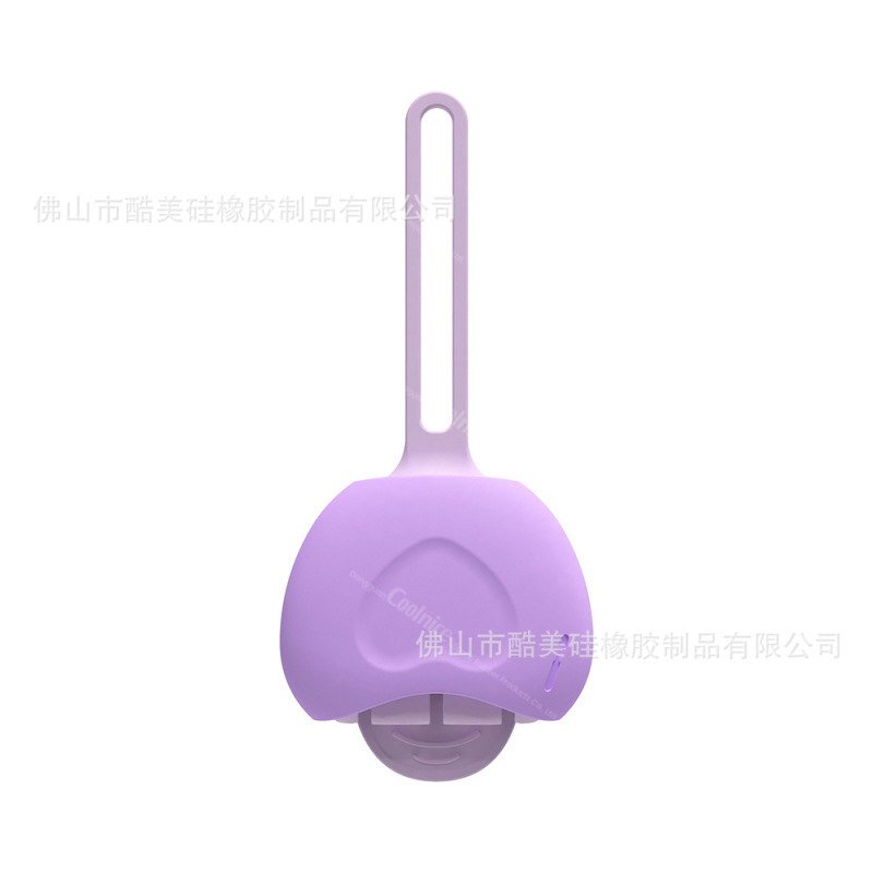 跨境硅胶唇刷收纳盒户外便携迷你唇刷分格收纳挂件MINI唇刷置物盒|undefined