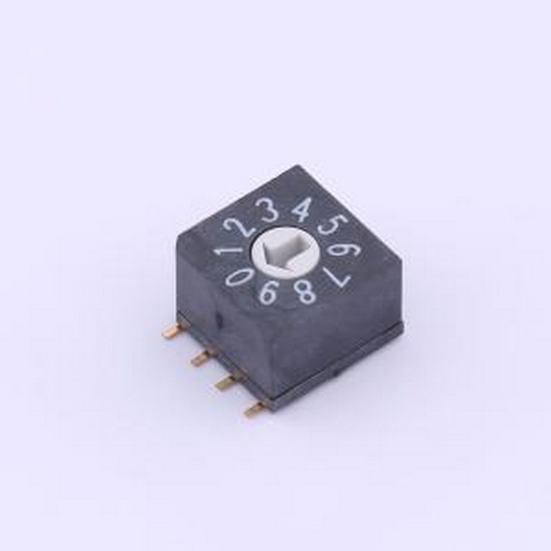 EDR-10S 旋转编码器 E系列 旋转编码开关 SMD-5P,10x10mm