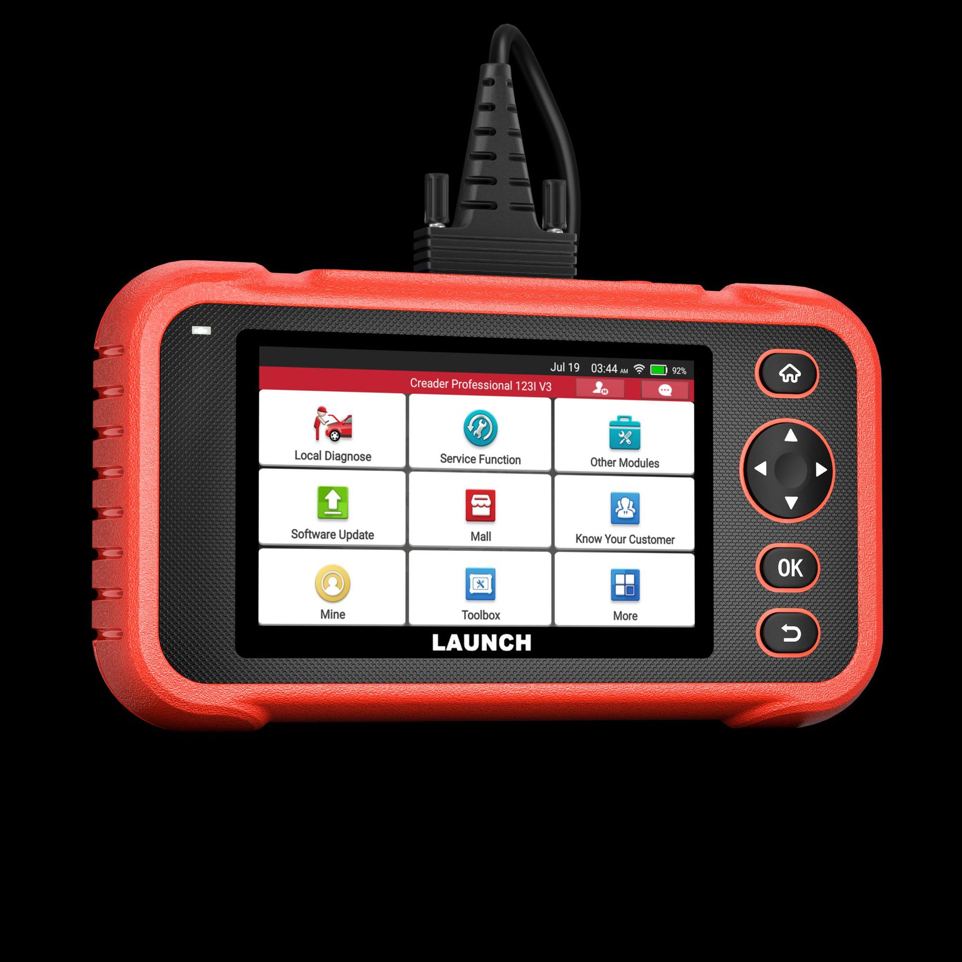Yuan Zheng LAUNCH CRP123i/CRP123E car fault diagnosis instrument car detector foreign trade version