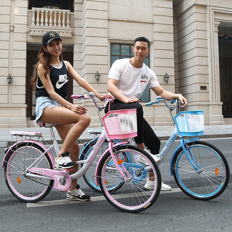 Manufacturer Exports Adult City Bikes for Commuting, Student Bicycles, Women's Bikes with Customizable Chain and Logo, Lightweight Ladies' Bicycles