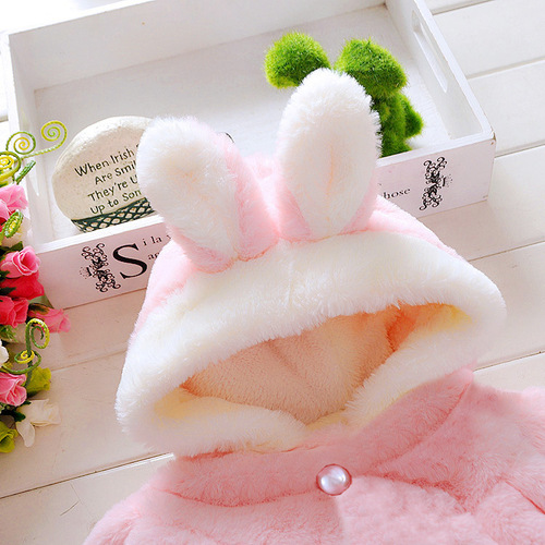 Winter children's dress, cape, coat, princess, two-color imitation fur shawl