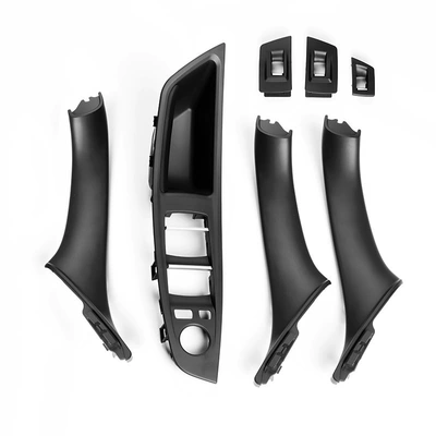 18 520 523 525 530 – Armrest, handle, handle - black-seven-piece-set-normal-version