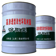 高渗透型改性环氧树脂，具有避水避腐保护作用。