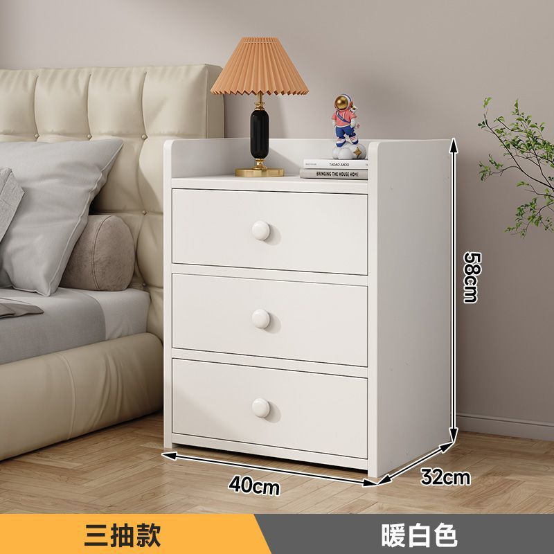 40CM 서랍 포함 따뜻한 흰색 [서랍 3개]