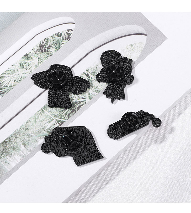 Letter, Dollar Pattern Cute Modern Style Pin Letter Dollar Alloy Enamel Unisex Brooches