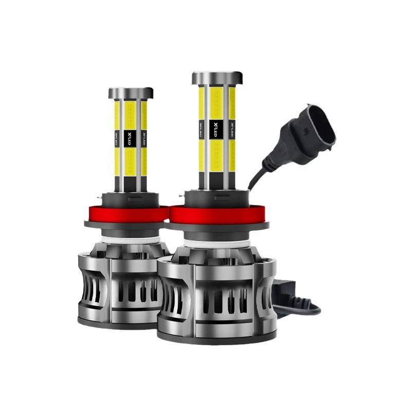 HAIZG Авто LED-фары 12-угольная LED автомобильная головная лампа h4h7h11 модифицированная дальний-ближний свет