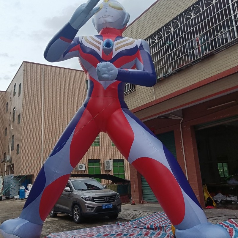 充气固定户外奥特曼卡通8米高景区活动展示装饰网红打卡你相信光