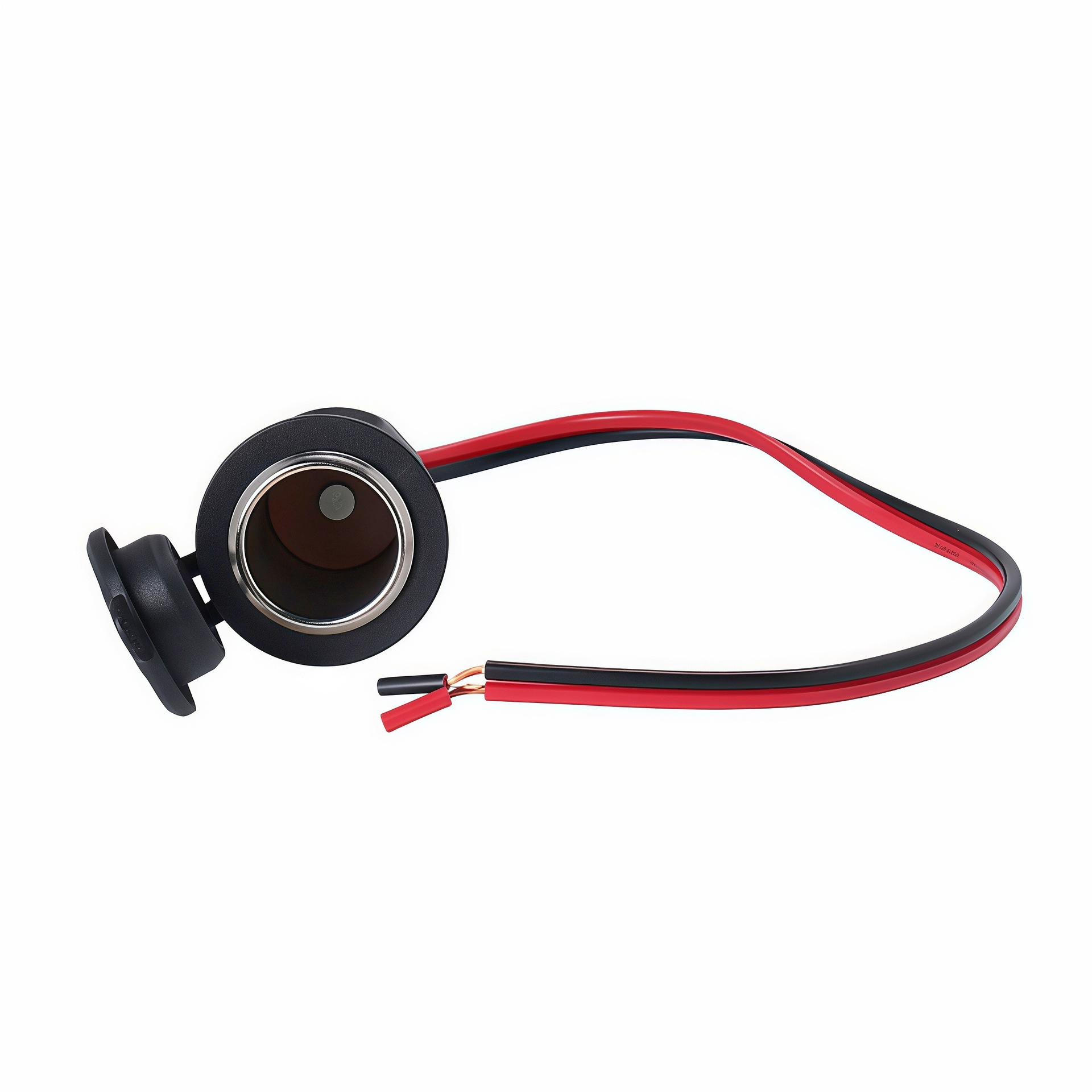 12V24V Car and Motorcycle Modified Waterproof Cigarette Lighter High-Power Car Charger Socket All-Copper Threaded Socket