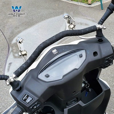 Wolf is suitable for urban Eagle: Motorcycle bumper - afr125-top-thread-black