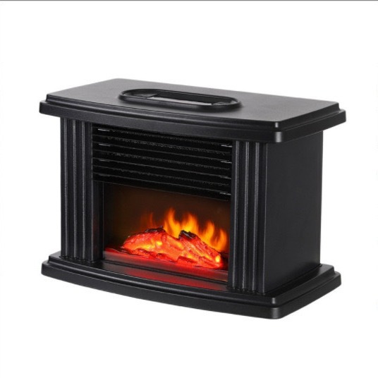 壁炉暖风机新款火焰取暖器小型迷你壁炉速热取暖欧式立式暖风机