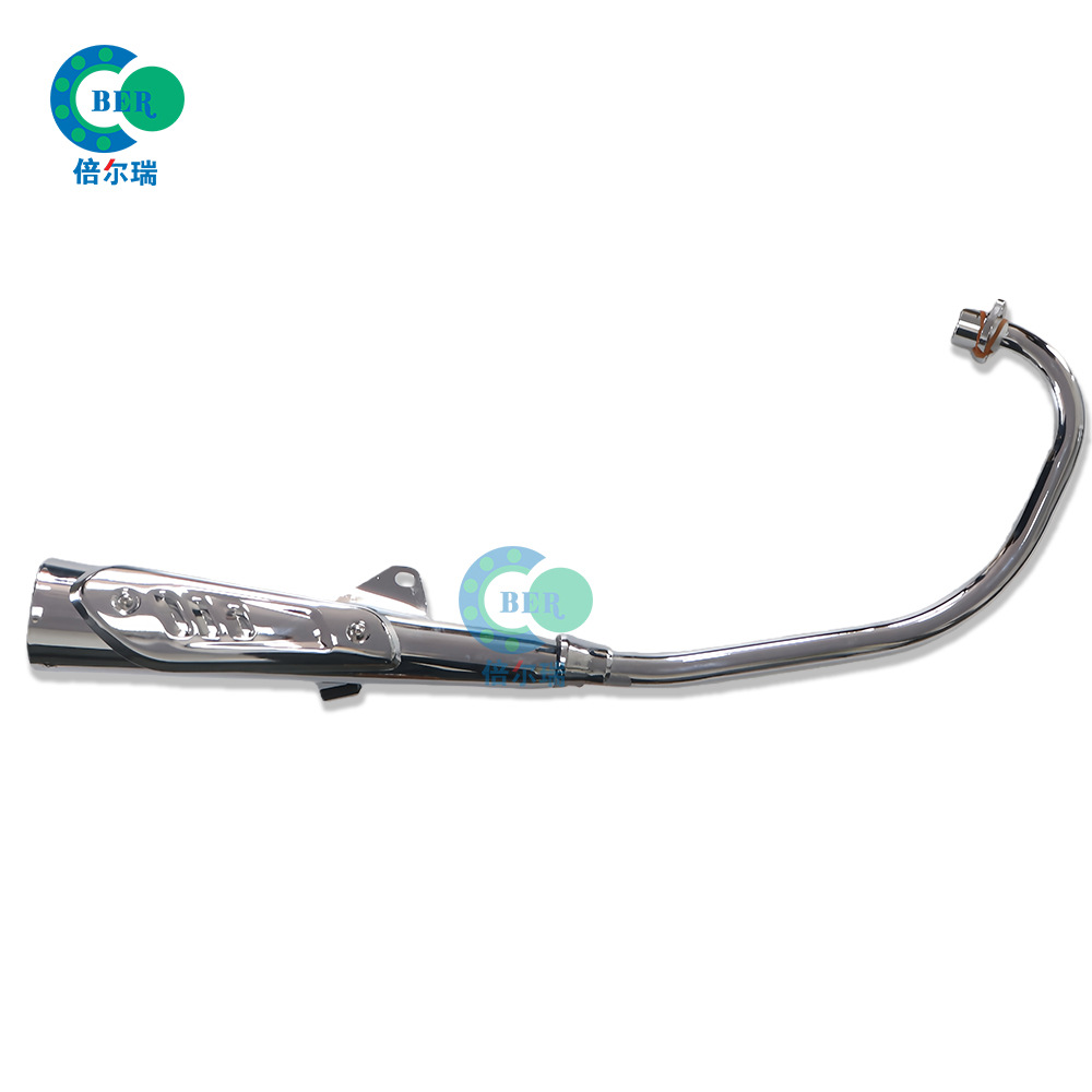 Adaptación CG125 sistema de escape completo de motocicleta 125CC silenciador de escape universal