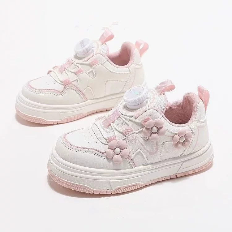 2025 весна и осень новая детская обувь с мягкой подошвкой