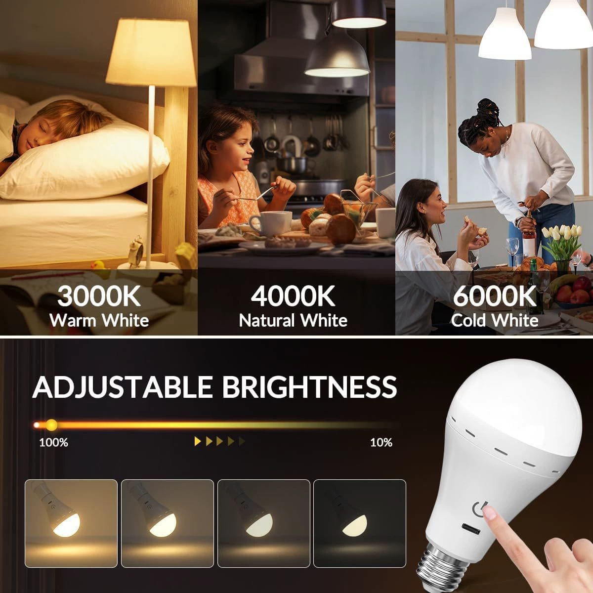 Wireless magnetic sconce, light source, bulb, colorful battery, switch key, new collection, remote control