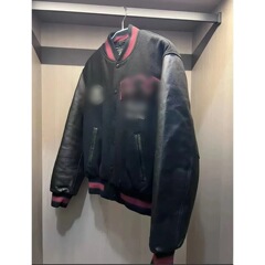 STU野球服アメリカ35周年限定綿服男女秋冬アルファベットプリント潮牌男女ゆったり