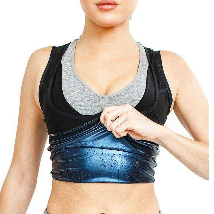 Amazon eBay chaleco de sudor de damas deportivos de acondicionamiento físico sufocante sudor abdominal abdominal yoga cuerpo explosivo sudor ropa