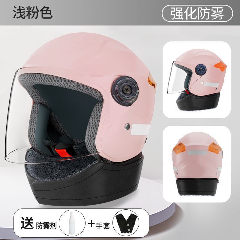 Auto Parts and Accessories – Universal Helmet - 3c-certified-pink-enhanced-anti-fog