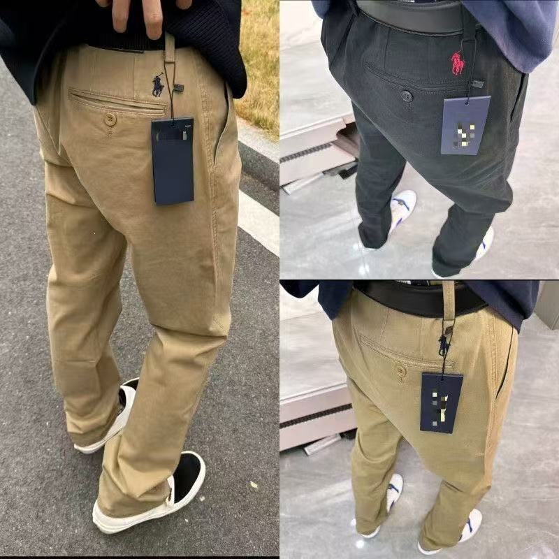 Trendy Embroidered Knight-Style Trousers, Elegant Business Casual Fashion, Slim Fit Versatile Long Pants