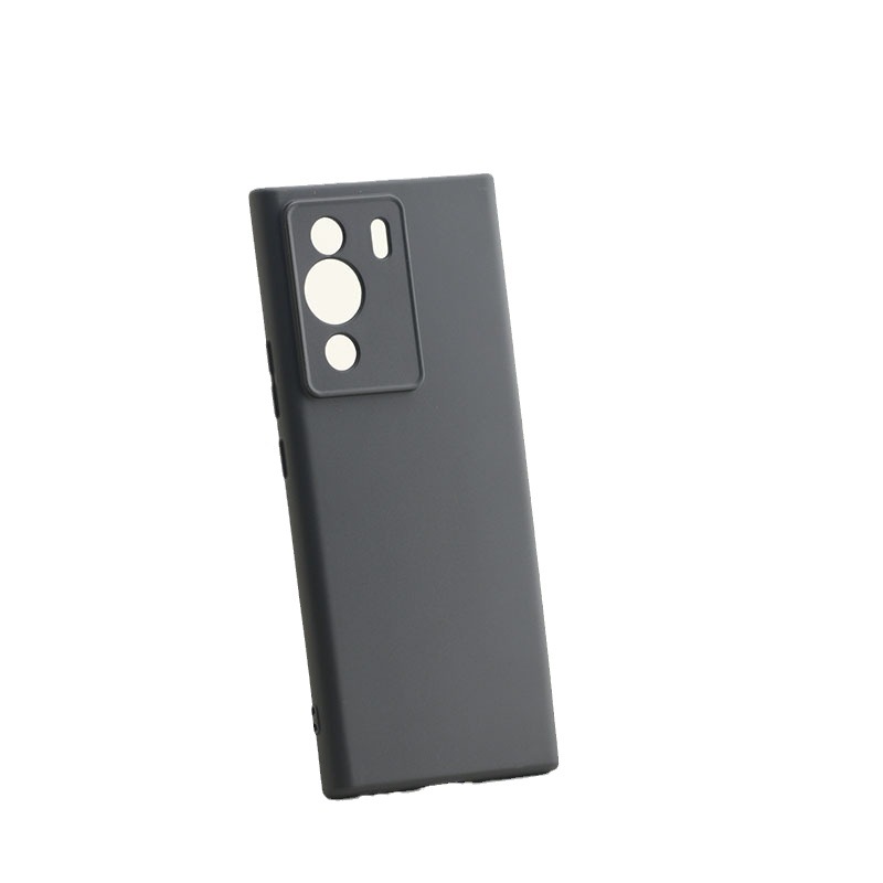 Funda protectora suave de TPU negro mate con orificios de precisión anti-caída para teléfono móvil Nubia Z80 Ultra, compatible con Z60S Pro