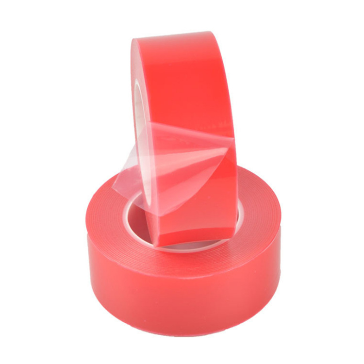 出售亚克力PE红色保护膜 低中高粘pe红色膜 塑胶五金不锈钢保护膜