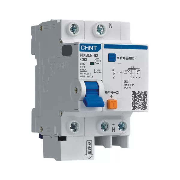 批发正泰小型家用漏电保护开关NXBLE-63系列断路器微型防漏电