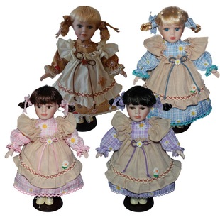 Cross-border European and American country casual ceramic doll decoration collection doll Daisy doll factory one-piece delivery