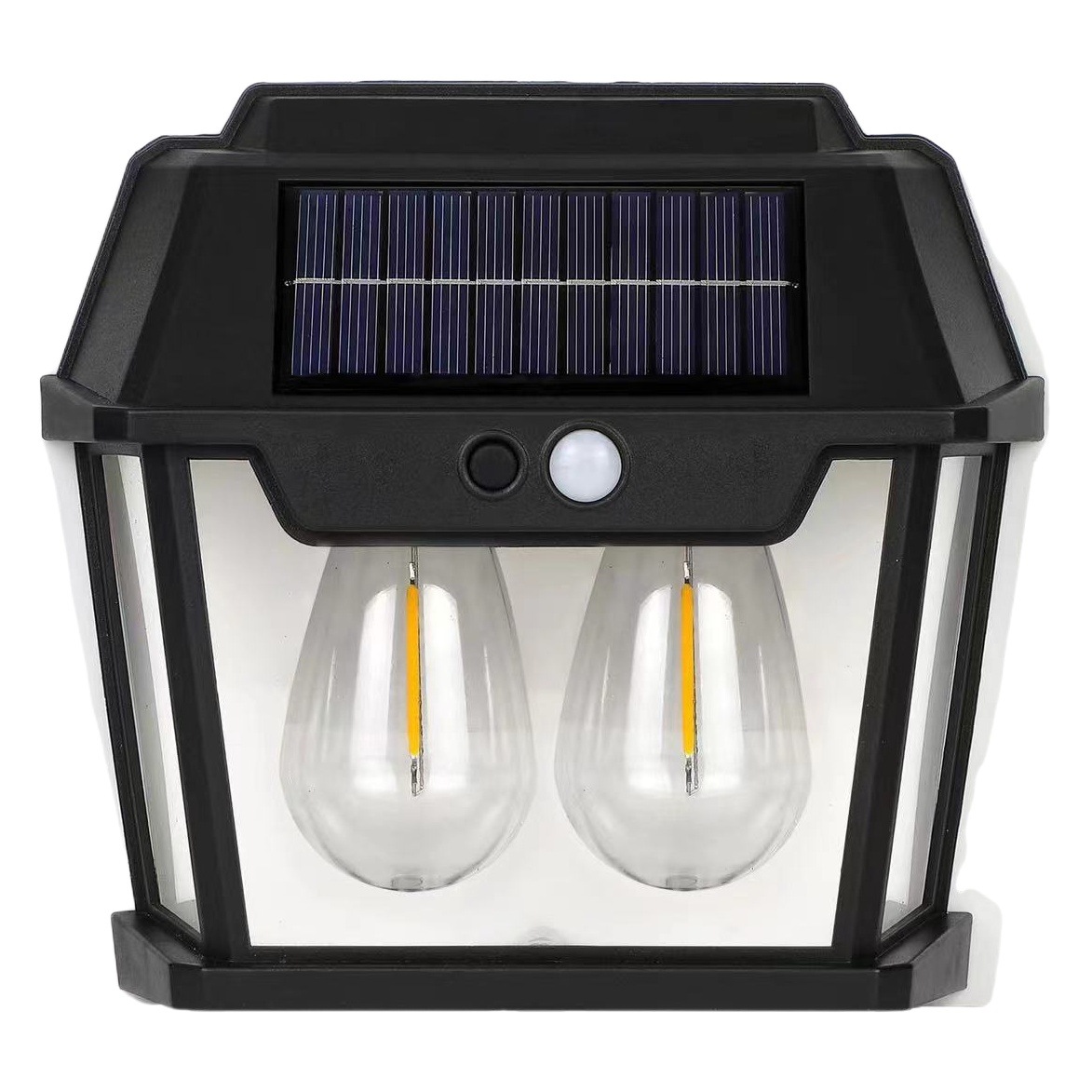 Nueva lámpara de pared solar al aire libre lámpara de inducción lámpara de jardín de inducción del cuerpo humano Villa paisaje decoración jardín impermeable