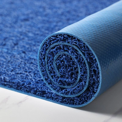 Avtomobil döşəmə paspasları – Mat Cuttable Carpet - loop-blue-6090cm